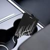 Tesla Model 3 Key Card Holder, Model Y Silicone Key Chain, Black, One Size
