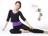 Modal Mid-Sleeve Yoga Suit: Women's 3-Piece Set for Dance & Practice, Comfortable Loose Fit