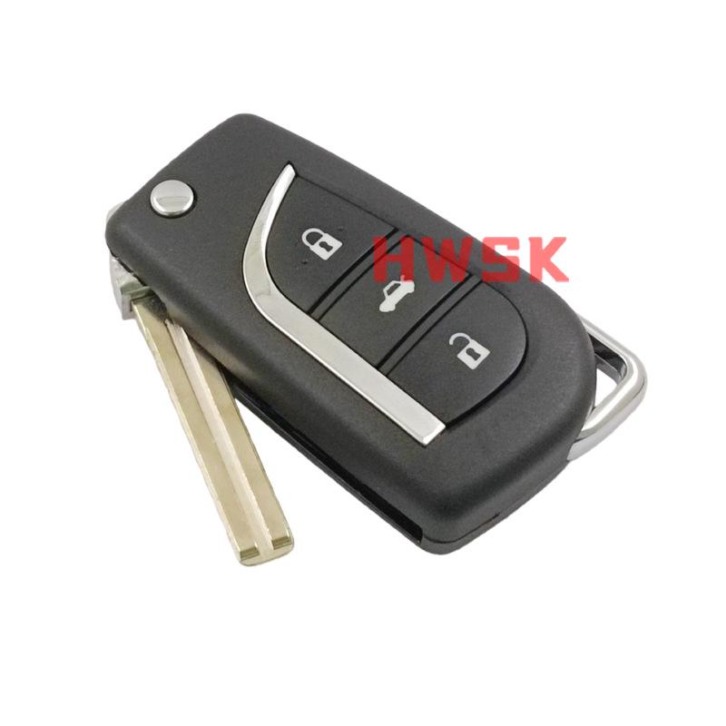 Toyota Corolla Altis/Yaris Folding Remote Key for China/Taiwan
