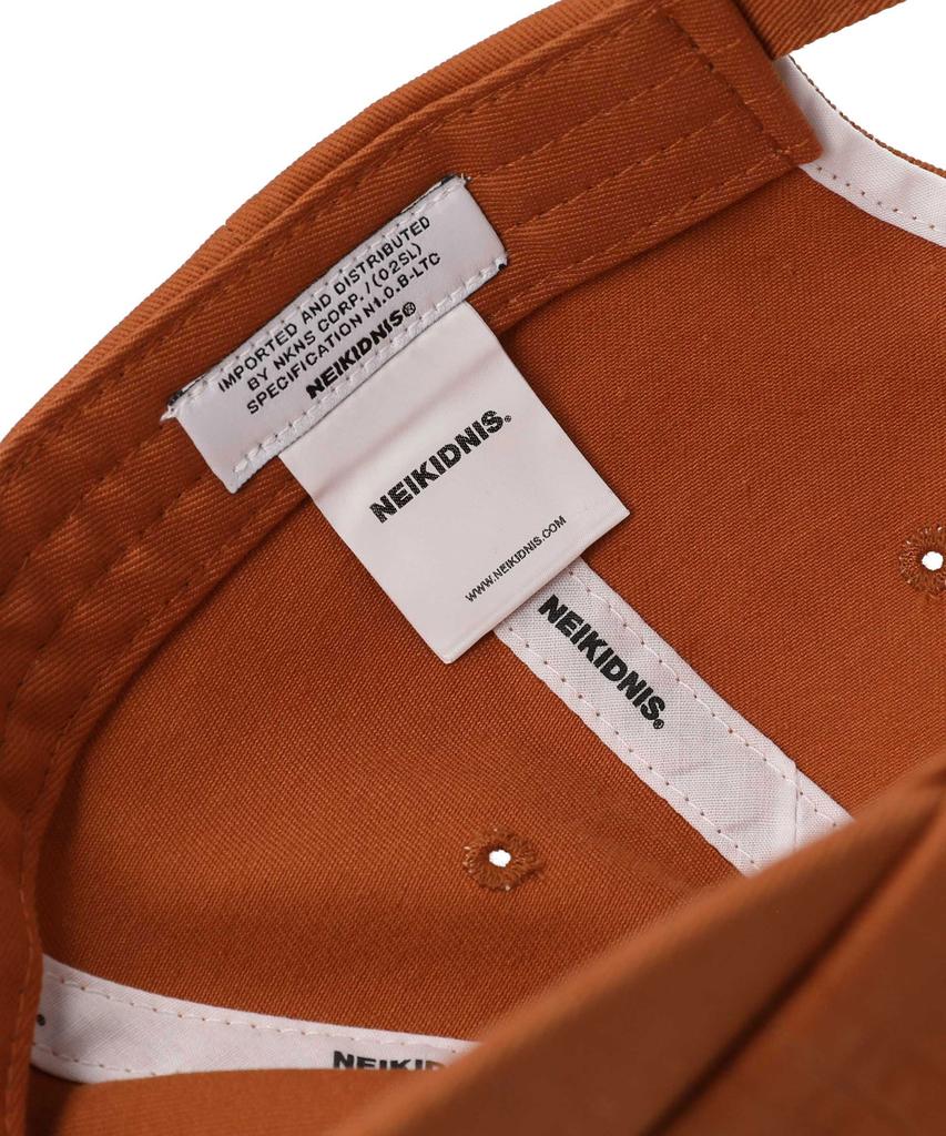 Neikideuniseu Boucle N Logo Ball Cap Orange