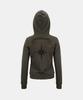 Badblood Cosmo11 Slim-Fit Zip-Up Hoodie - Charcoal
