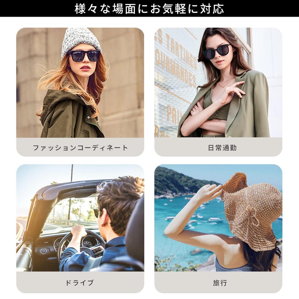 Sunglasses for Polarized UV400 UV for Day and Night for Golf [SOXICK] Clip-on Driving, Discoloration, Photochromic, Glasses, Clip-on Sunglasses,