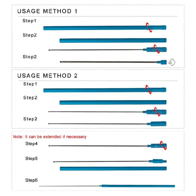 Fishing Tackle Quick Earthworm Hooking Needle Fish Venting Hollow Needle Saltwater Fish Venting Tool Driller Gas Needle