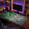 Irland Rugby Muster Mauspade Anti?Rutschfeste Gummi-Schreibtischunterlage Für Gaming Arbeiten Desktop-Dekoration