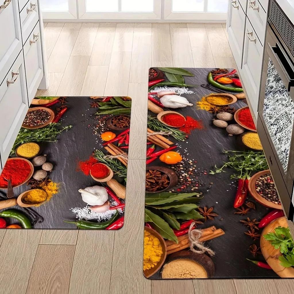1PC Jigsaw Cats Pattern Door Mats Kitchen Rugs Non-Slip Pop Design Living Room Rugs Bath Mat Carpet for Home Sink Laundry Decor