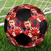 Robert Lewandowski Size 5 Soccer Ball, Machine-Stitched PVC, Durable & High Bounce, All Ages Fit, Fan Merchandise, Matches & Outdoor Use.