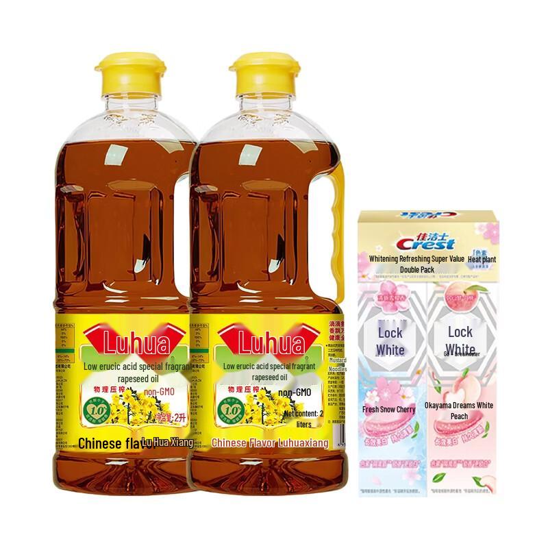 Crest Dual Color Lock White Toothpaste