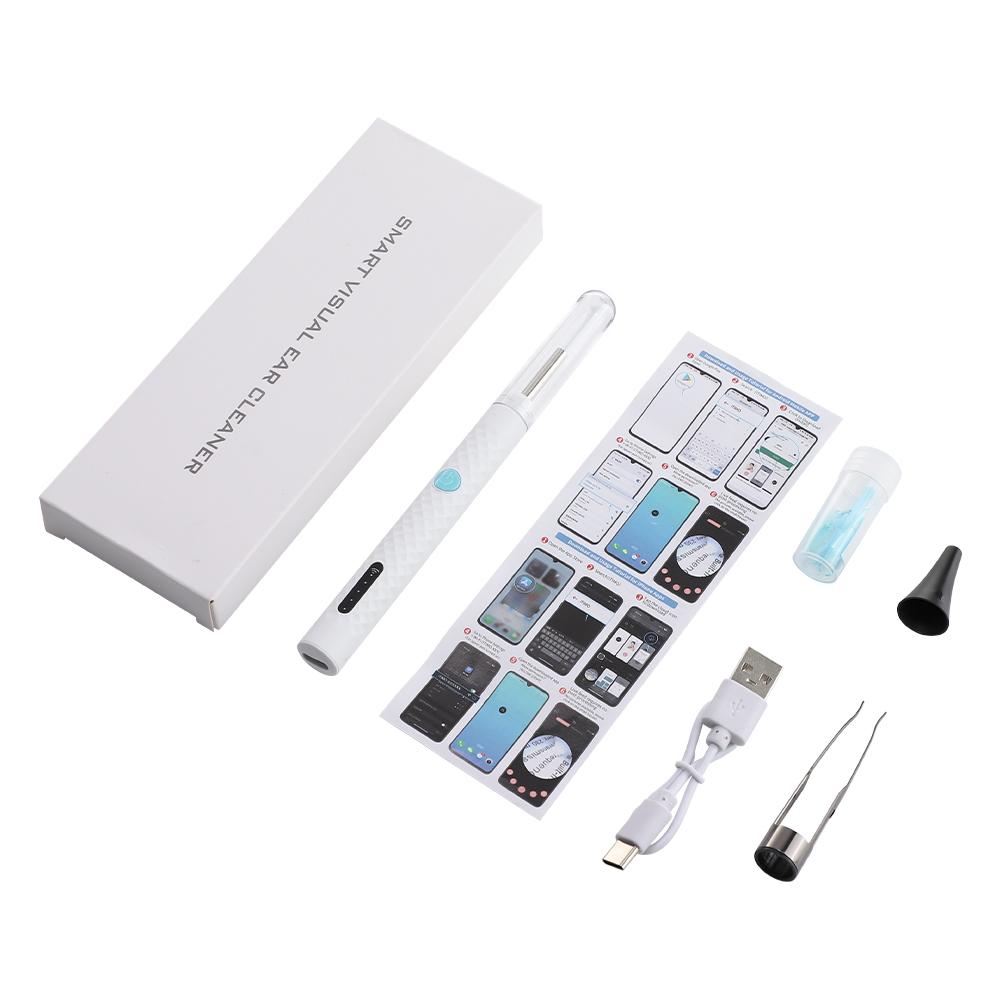 

Visual Earwax Cleaner with Camera HD1080P 3.5MM WIFI Ear Pick Ear Cleaner Endoscope Ear Wax Removal Tool with 6 LED Lights