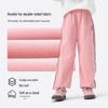 Xiaoyinman Girls' Logo Embroidered Soft Jogger Sweatpants