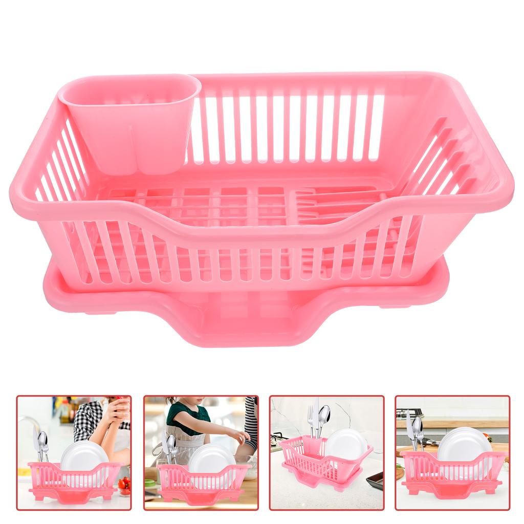 Kunststoff Abtropfgestell ABS Große Kapazität Geschirrkorb Ständerhalter Für Restaurantküche Aufbewahrungsregal Geschirr Teller Korb