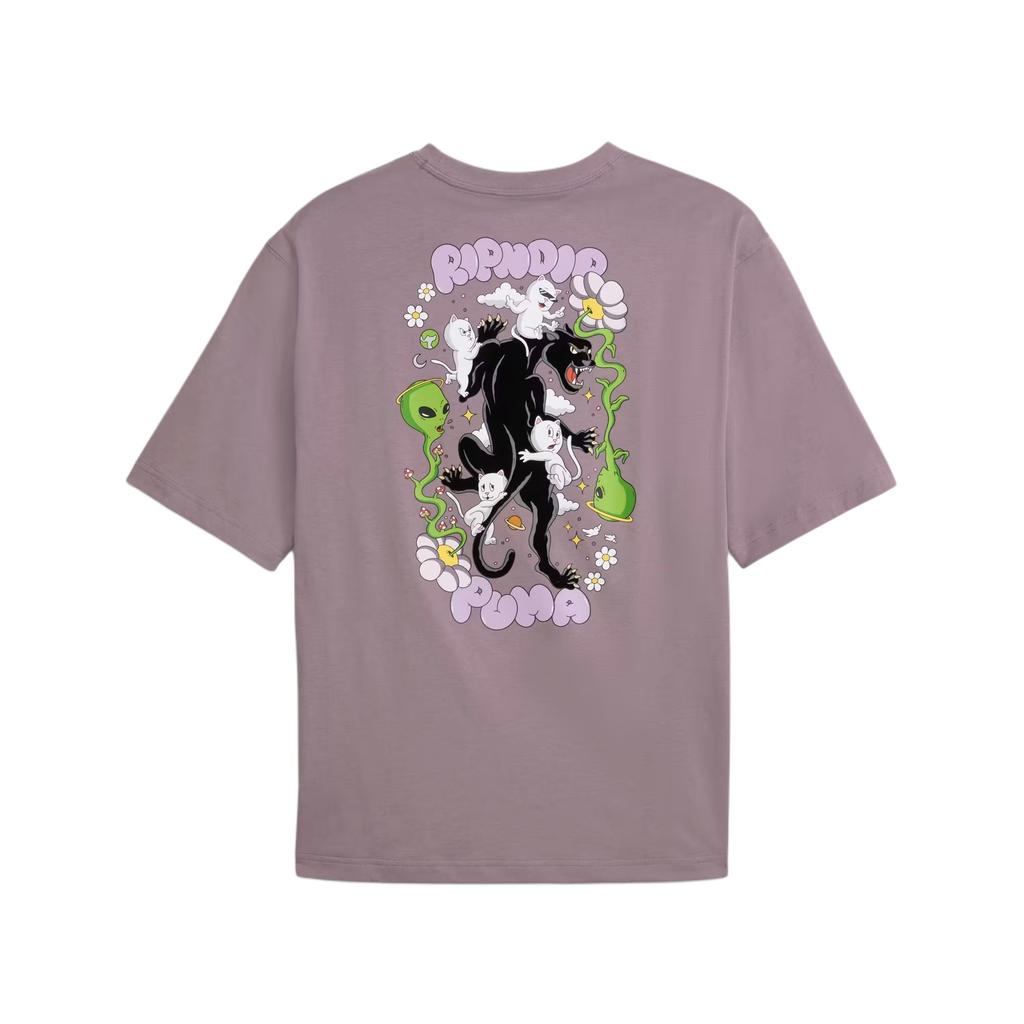 Puma Ripndip FW25 Crew Neck Loose Fit Short Sleeve T-Shirt Unisex Tops 632413-64