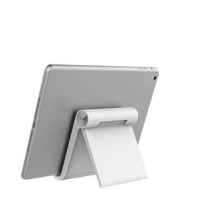 Ugreen LP115 Universal Adjustable Stand for 4.7-11" Tablets and Smartphones, Sleek White Design, Compact Size 120x107mm