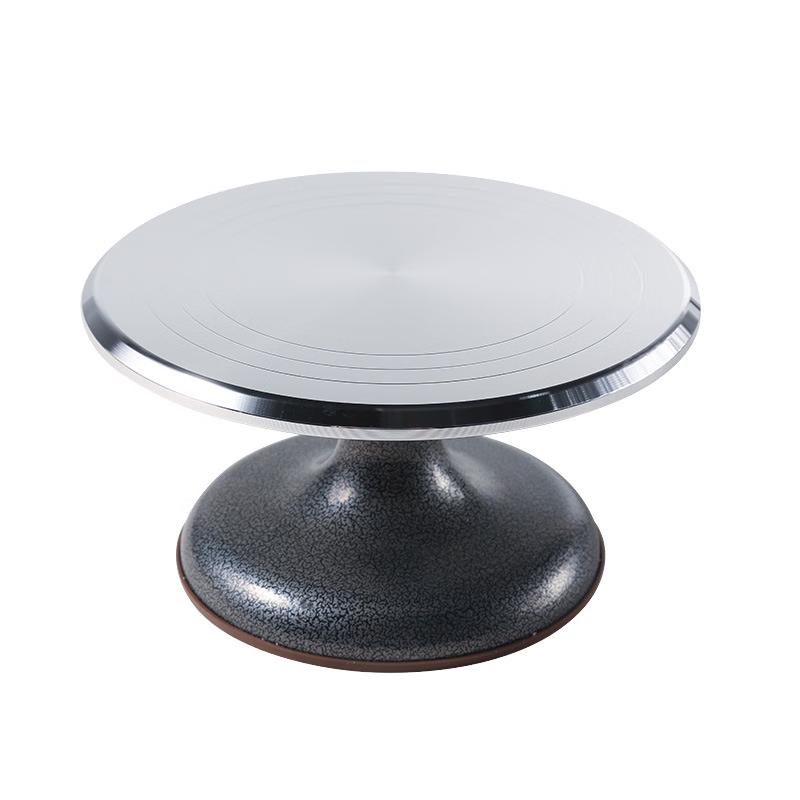 Professional 12-inch Aluminum Alloy Cake Decorating Turntable