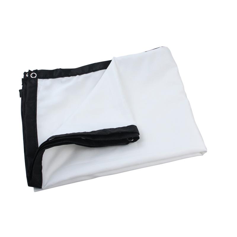 Compact Portable Anti-Light Projector Screen Flexible Use 60/72/84/100/120 Inches for Travel