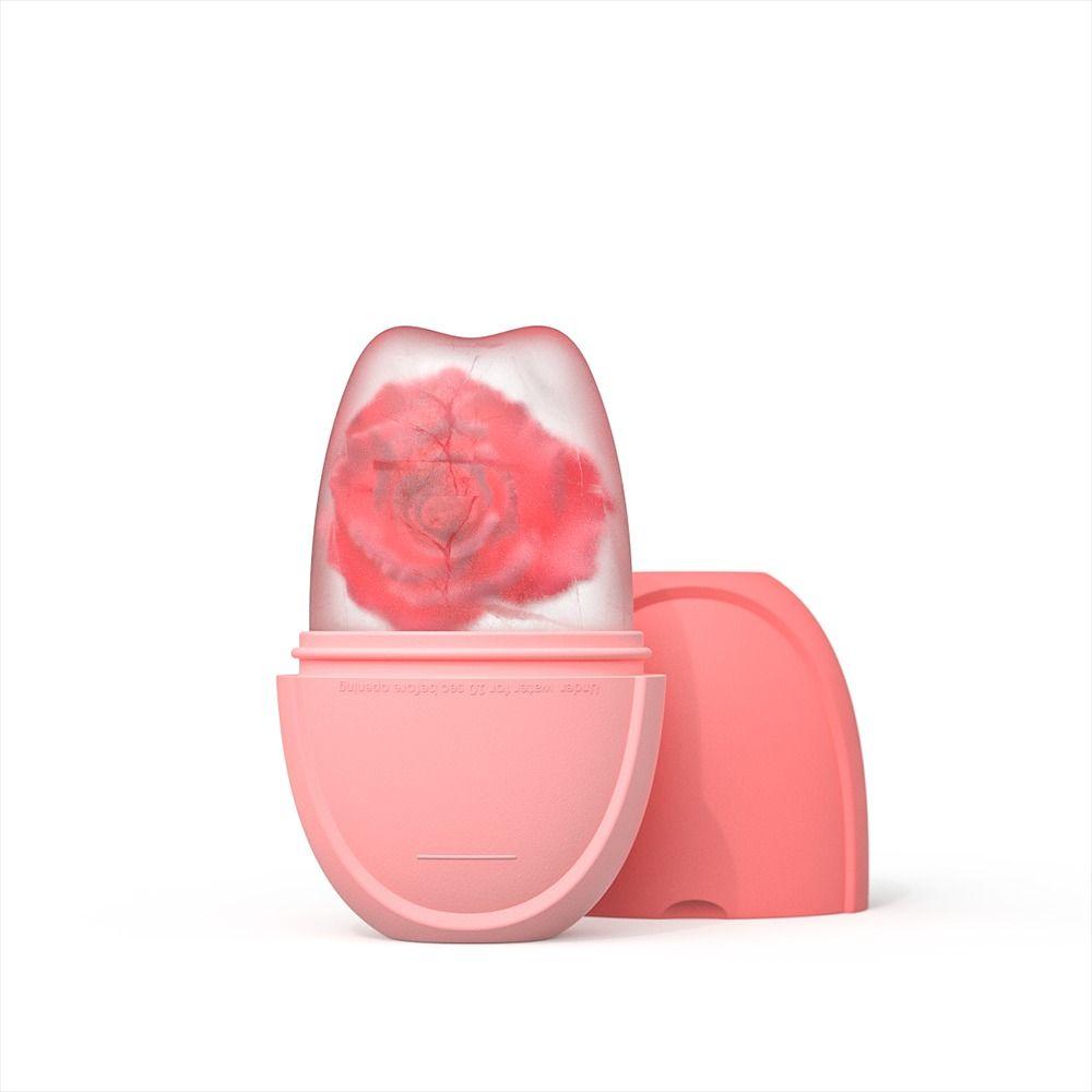 Lifting Contouring Facial Ice Rollers Face Massager Ice Holder For Face Silicone Ice Cube Trays