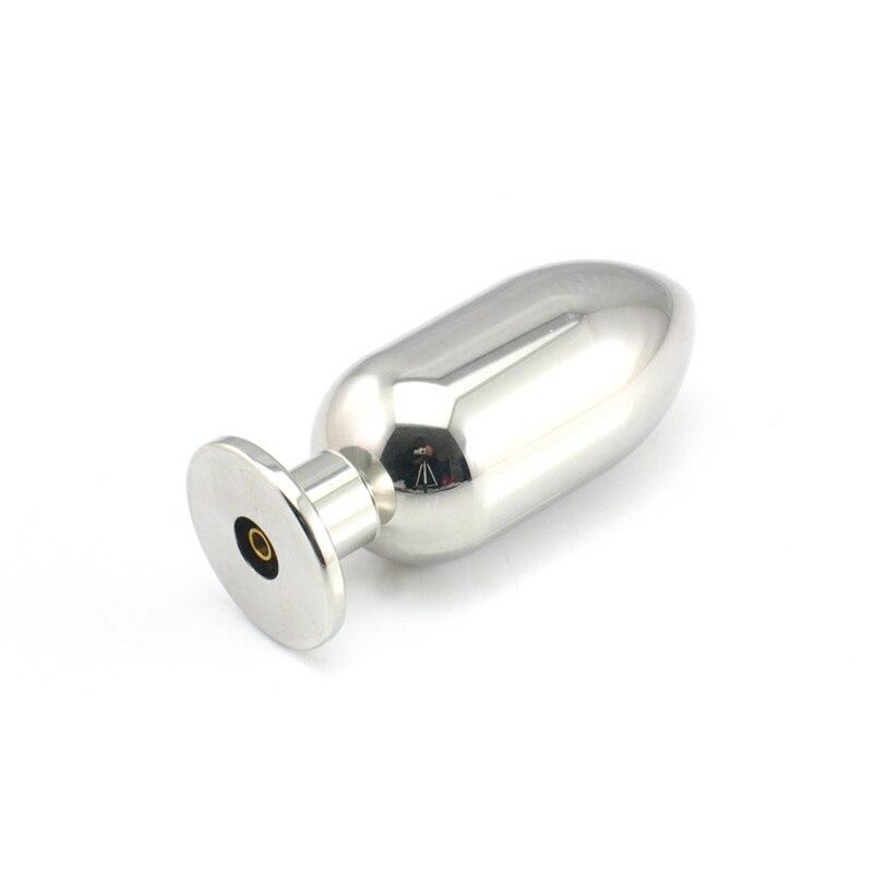 Heavy Metal Anal Plug Stainless Steel Sex Toys Anal Masturbation Device Fisting BDSM Douche Anus