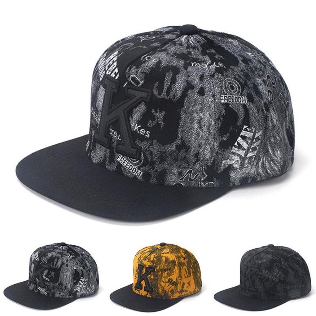Women's Fashion Daily Trend K-Graphic Snapback Hat