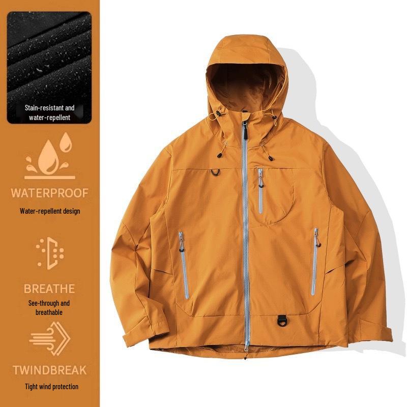 Outdoor Assault Jacket: Warm Waterproof/Windproof 3-in-1 Unisex Mountaineering Coat for Autumn/Winter