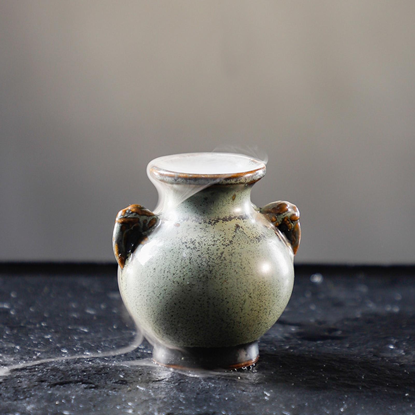 

Flower Arrangement Vase Retro Flower Vase Crafts Tabletop Ornament Hydroponics Chinese-Style Small Flower Vases for Centerpieces CHINA