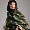 Winter Cashmere Scarf Women Luxury Cat Print Female Shawl Wrap Scarves Lady Thick Warm Blanket Gift Echarpe Pashmina