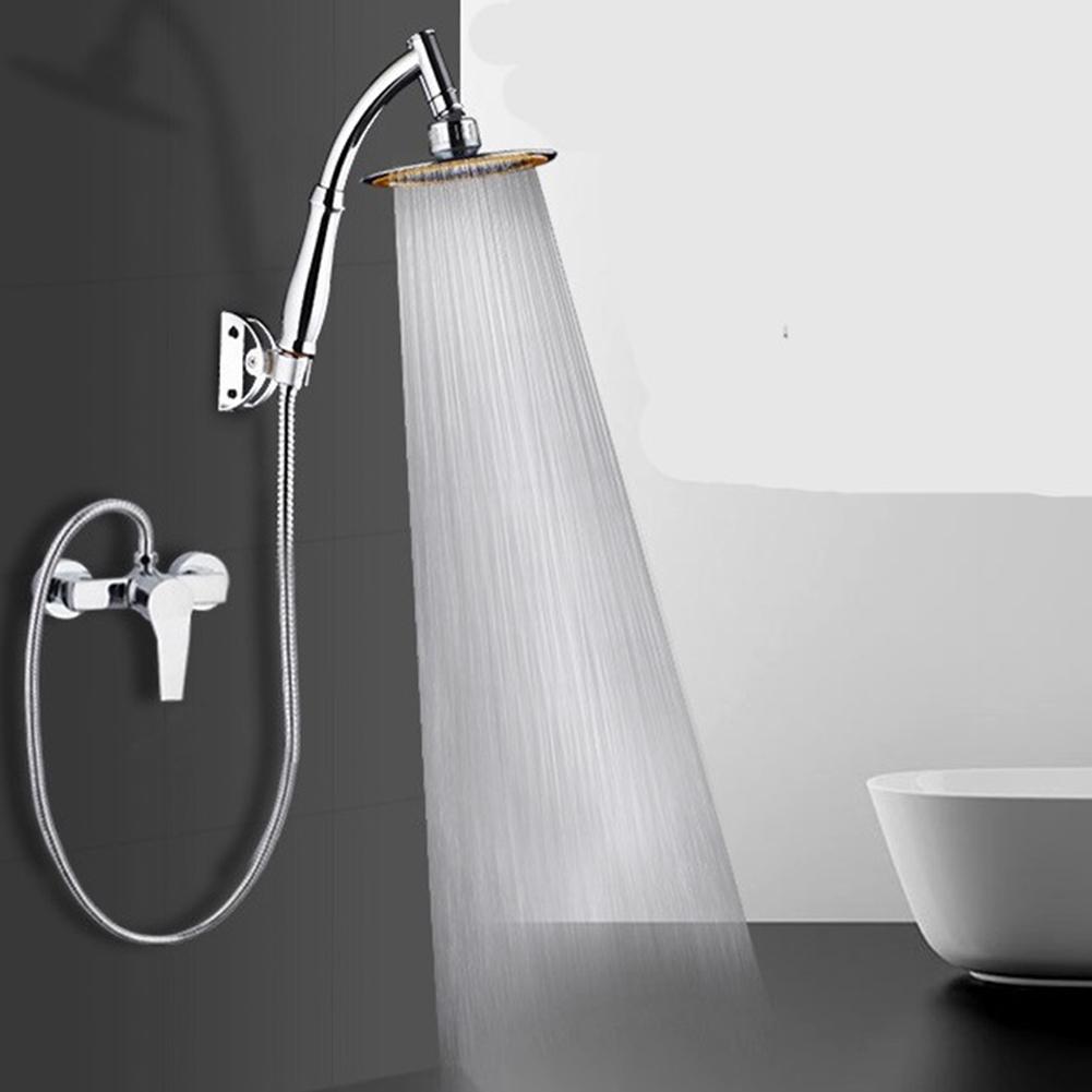 6 Inch Handhold Pressure Boost Shower Nozzle Universal Shower Head Sprinkler Bathroom Accessories
