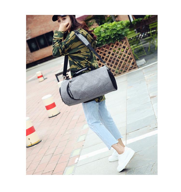 Unisex Freizeit-Reisetasche - Koreanischer Stil, Modische Einteilige Umhängetasche