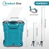 Yofidra Spruzzatore Elettrico 20L Alta Capacità Zaino Spruzzatore per Prato e Giardino Strumenti Elettrici Per Batteria Makita 21V Pin
