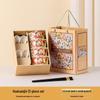 Baizi'en Floral Brokat Keramik Geschenk Geschirrset
