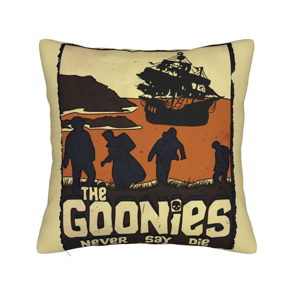 Goonies Classic Movie Pillowcase Soft Fabric Cushion Cover Gift  Throw Pillow Case Cover Home Square 40*40cm