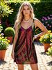 Sommer-Bestseller Rückenfreies Französisches Pailletten-Trägerkleid