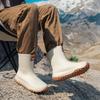 Rain Shoes Men's Non-slip Water Boots Rain Boots Construction Site Waterproof Glue Shoes Youth Fishing Short Water Shoes