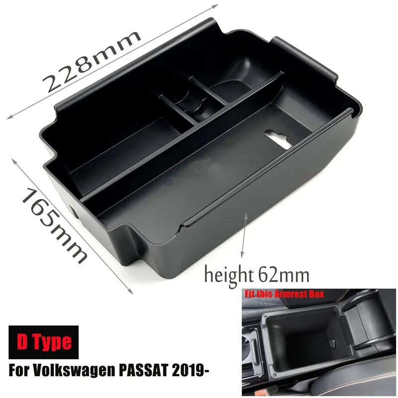 Car Armrest Box For Volkswagen Touareg Jetta Sharan Tiguan Touran Teramont Passat CC Variant Arteon Golf Sciocco MAGOTAN T-ROC