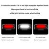 Rechargeable Clip On Cap Light Motion Sensor Flashlight Portable Hat Light  Fishing