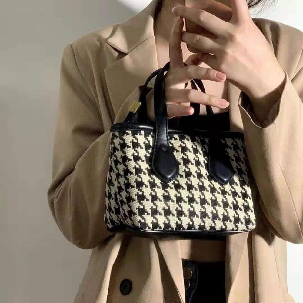 

Women s Houndstooth Crossbody: Versatile Summer Shoulder Bag & Handbag