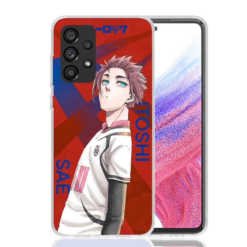 Hot Anime Blue Lock Phone Case For Samsung Galaxy A17 A16 A14 A15 A13 A57 A56 A54 A55 A53 A37 A36 A34 A35 A33 A26 A24 A25 A23 Ga