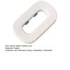 Refrigerator Lock Self Adhesive No Drilling Required Strong Stickiness Smooth Edge Wide Application Anti-pinch Reusable Cabinet Refrigerator Lock