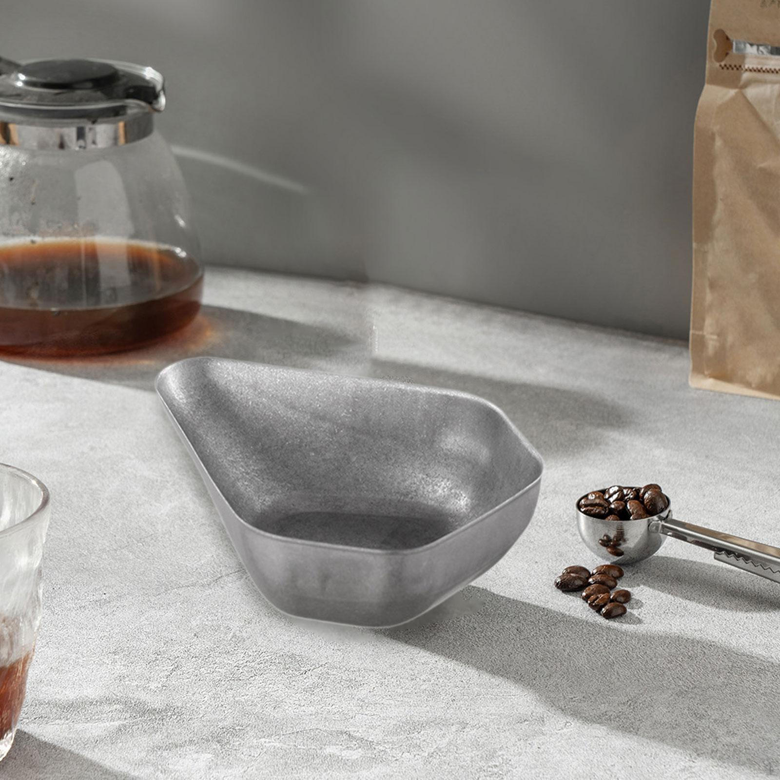 

Чашка для дозирования кофейных зерен Сосуд для демонстрации посуды Портативный бытовой контейнер для взвешивания