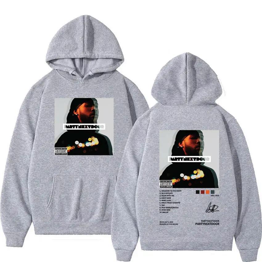 Rapper Partynextdoor Cover Musikalbum Hoodie Herren Hip