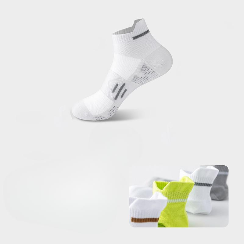 Men's Summer Thin Mesh Breathable Short Socks, Men's Running Socks, Men's Low-top Anti-slip and Non-removable