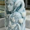 Sturdy Silicone Cygnus Girl Candle Mould for Creating Elegant Christmas Decorations and Gift