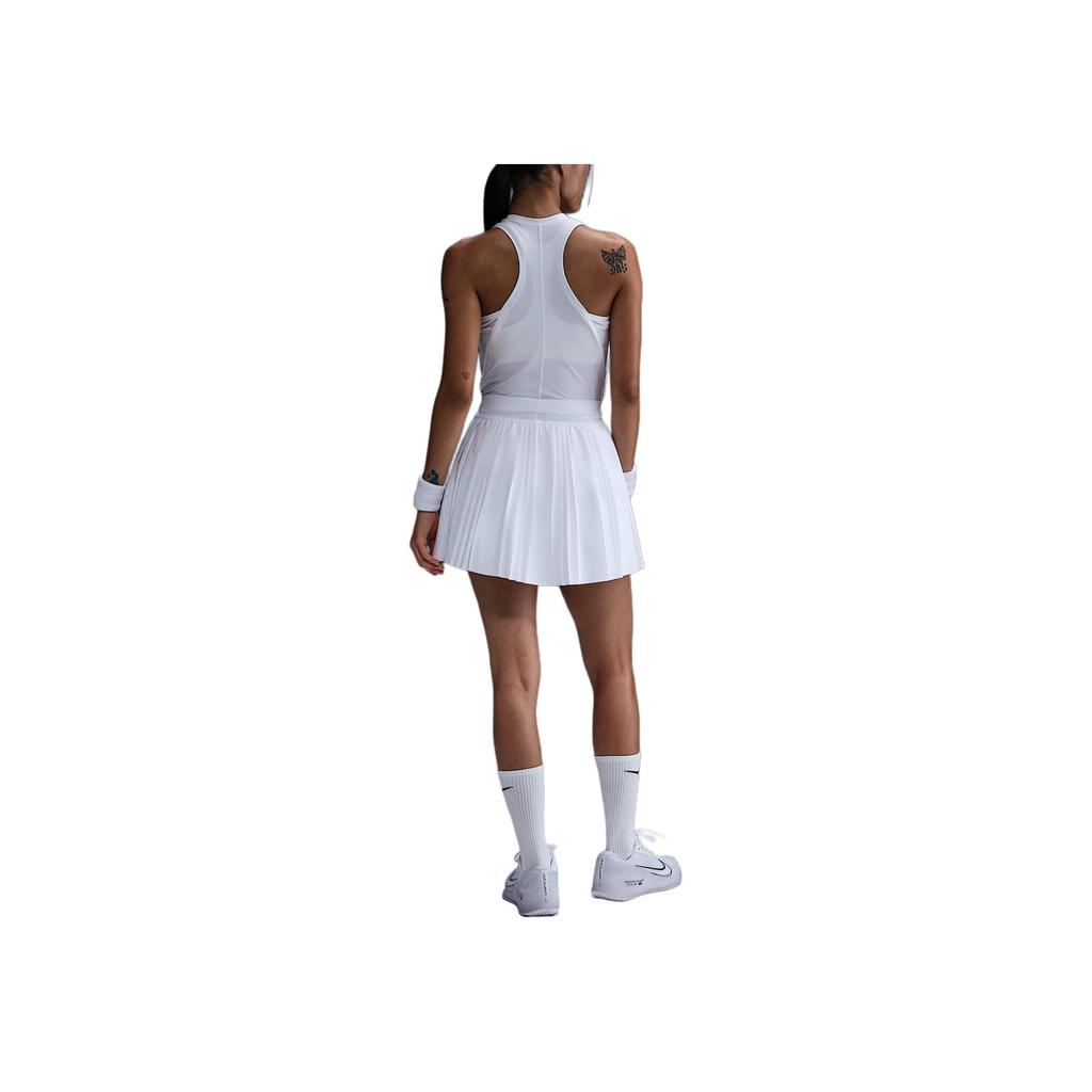 Nike Court Advantage Versatile Fashion Solid Color Comfortable Quick-Dry Casual Shorts Women shorts White FZ6513100