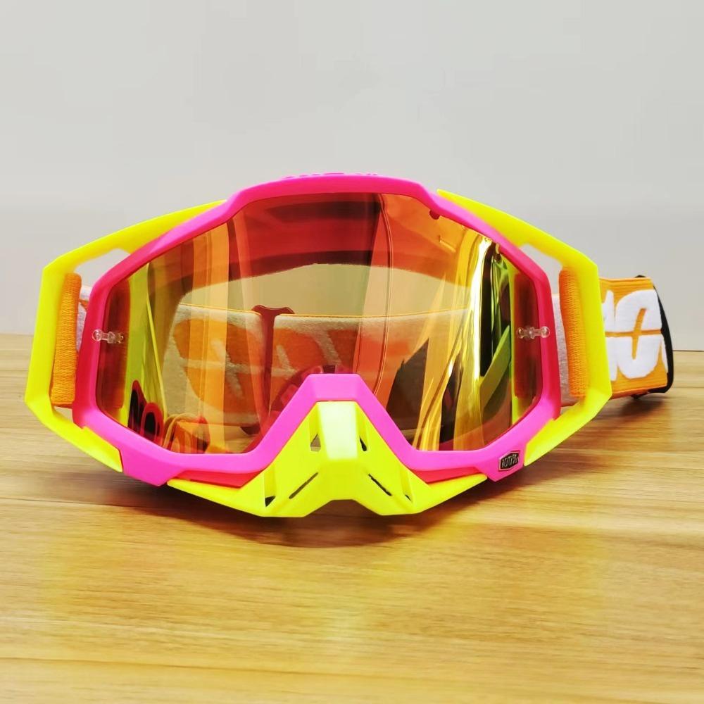 Outdoor Riding Goggles Motorcycle Off-road Dust-proof Glasses Color-changing Sports Windproof Ski Goggles
