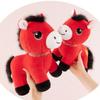 Cozy Embroidery Fabrics Simulation Stuffered Pony Doll Zodiac Pony Figurine  New Year Mascot