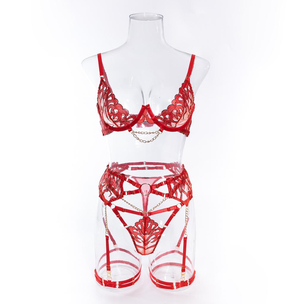 Sexy Lingerie Love Temptation Slim Four-Piece Set