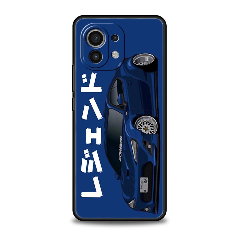 Case For Xiaomi Poco X4 X3 NFC F3 F4 M3 M4 Mi Note 12T 10 11 Ultra 11T 13 Pro 10T 12 Lite 9T 5G Cover JDM Tokyo Drift Sports Car