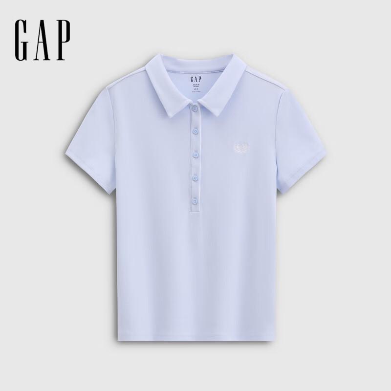 Классическая женская футболка-поло с вышивкой Gap 170/88A