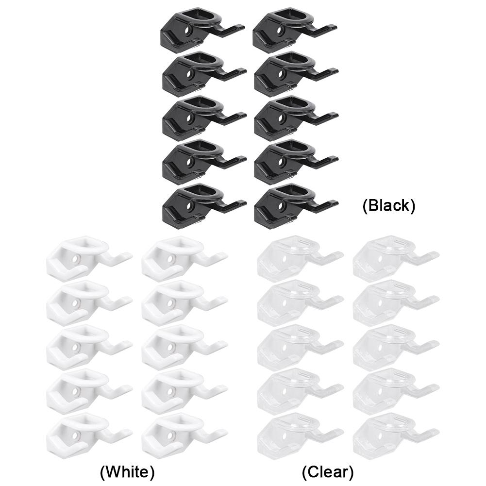 10 Stück Hutablagen Mehrzweck Wandmontage Hut Organizer Minimalistischer Hut-Präsentationshalter für Schranktür Wand