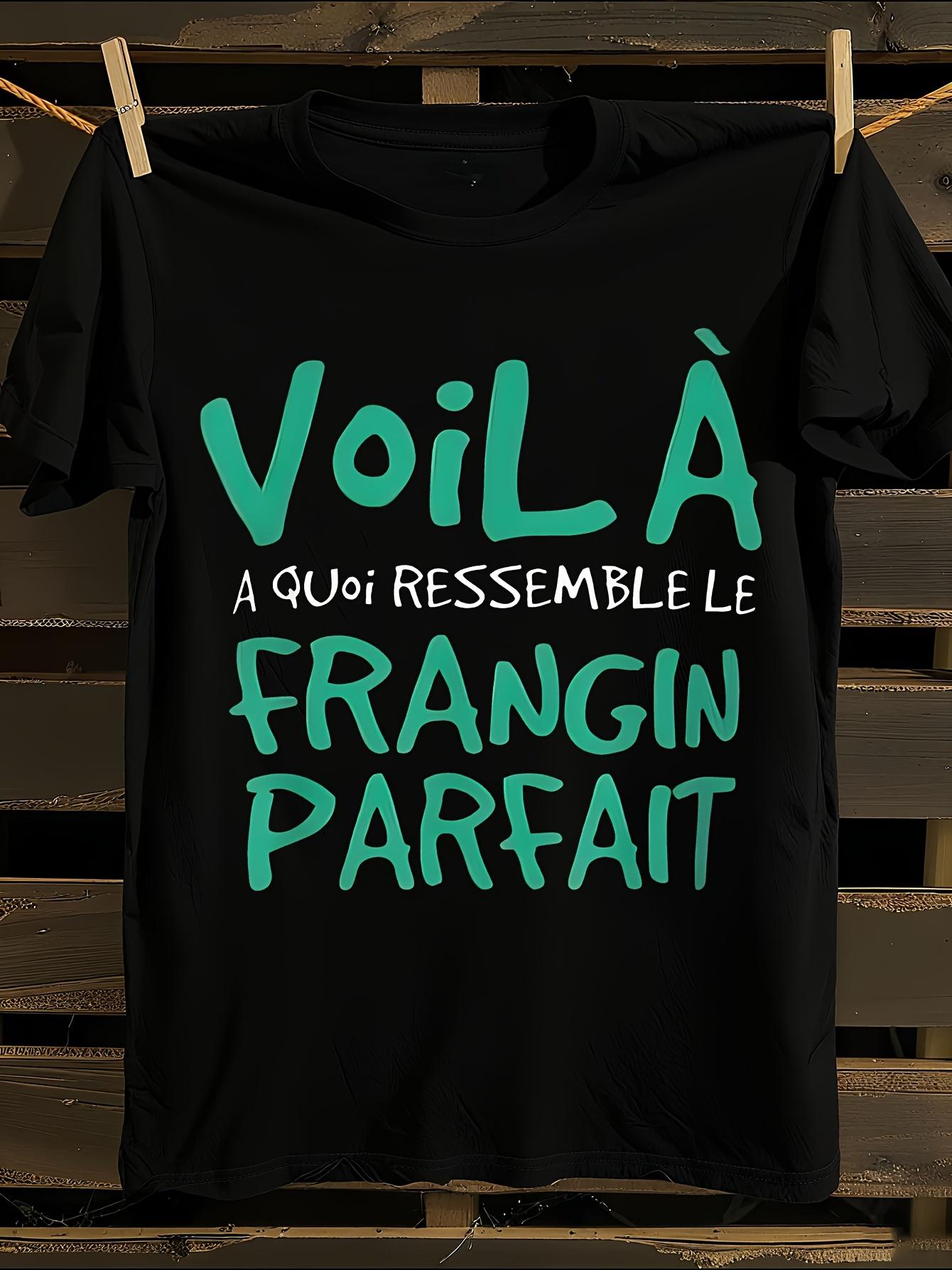French Phrase T-shirt S