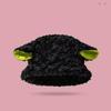 Winter baa sheep ear hat female cute lamb plush bucket hat female versatile warm lamb hat tide