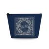 Women Blue and White Porcelain Print Cosmetic Bag Toiletries Organize Travel Storage Case 6750
